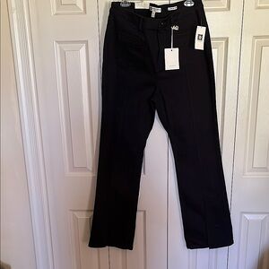 ANN KLINE Black flared leg jeans SIZE 12